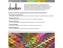 Tablet Screenshot of davidlam.com